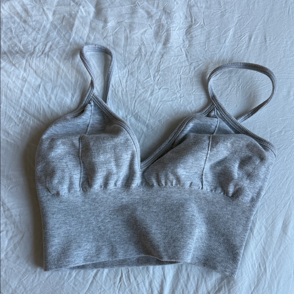 ALO Yoga Light Gray Women's Bralette